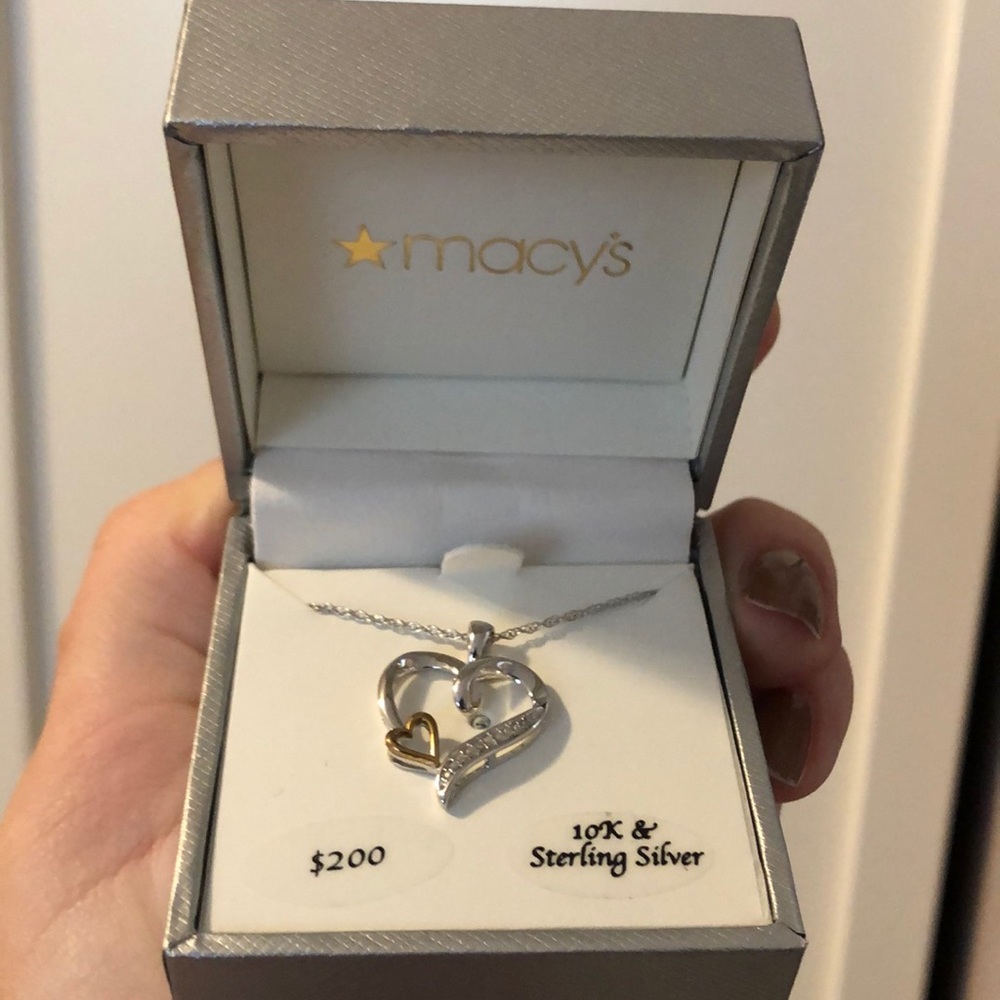 Double Heart Necklace